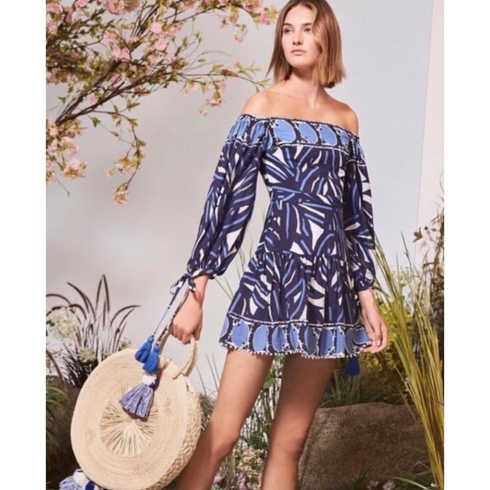 NWOT Alexis Laila Off-the-Shoulder Dress, XS $445